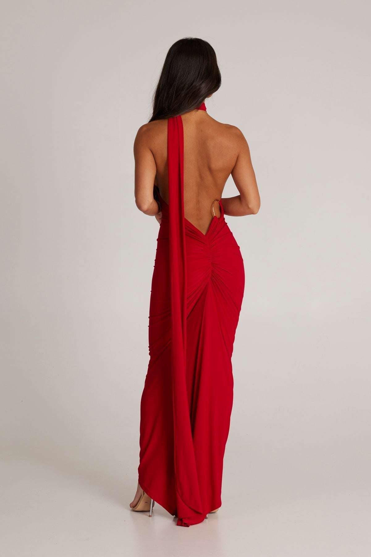 Chelsey Elegant Scarf Dress