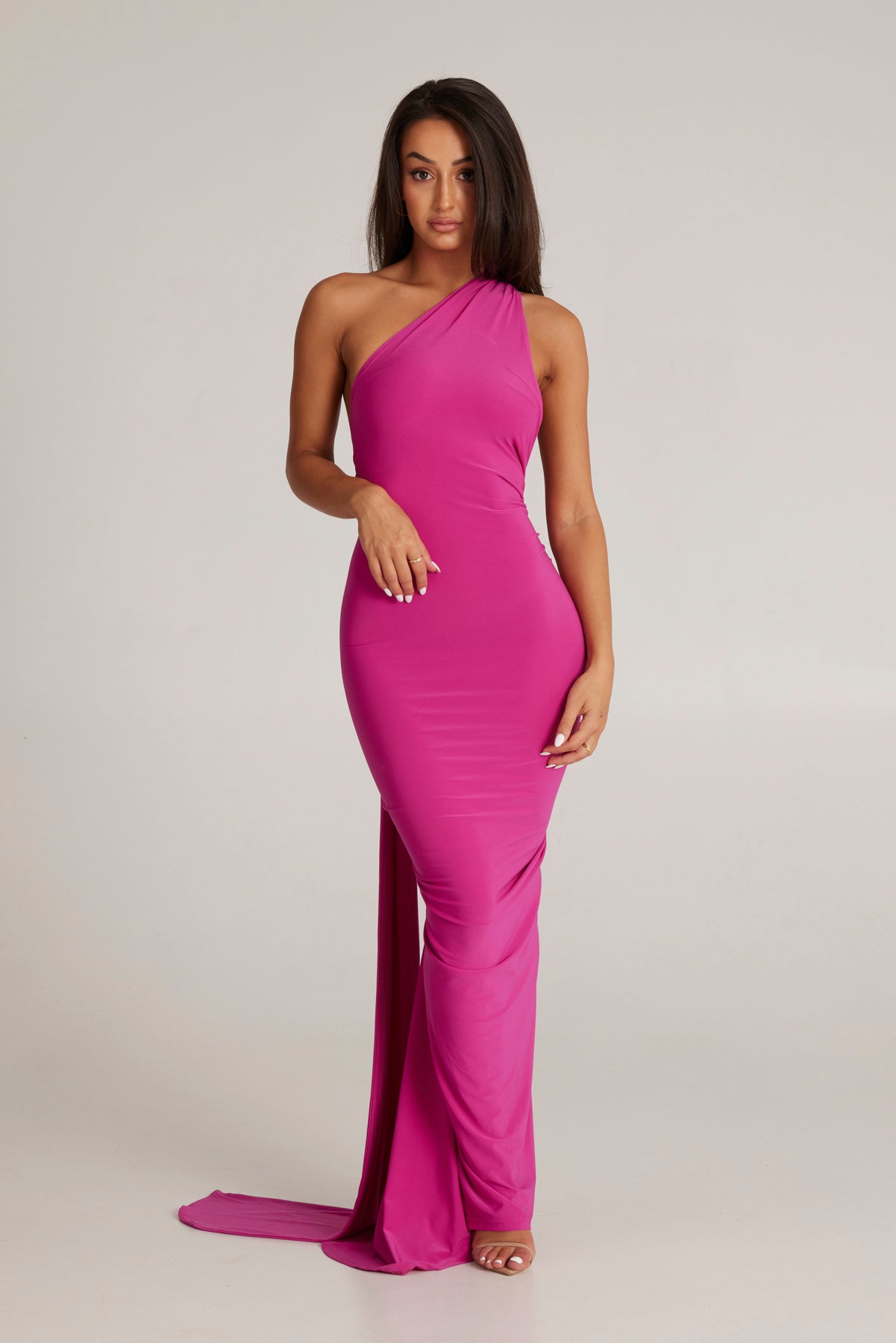Chelsey Elegant Scarf Dress