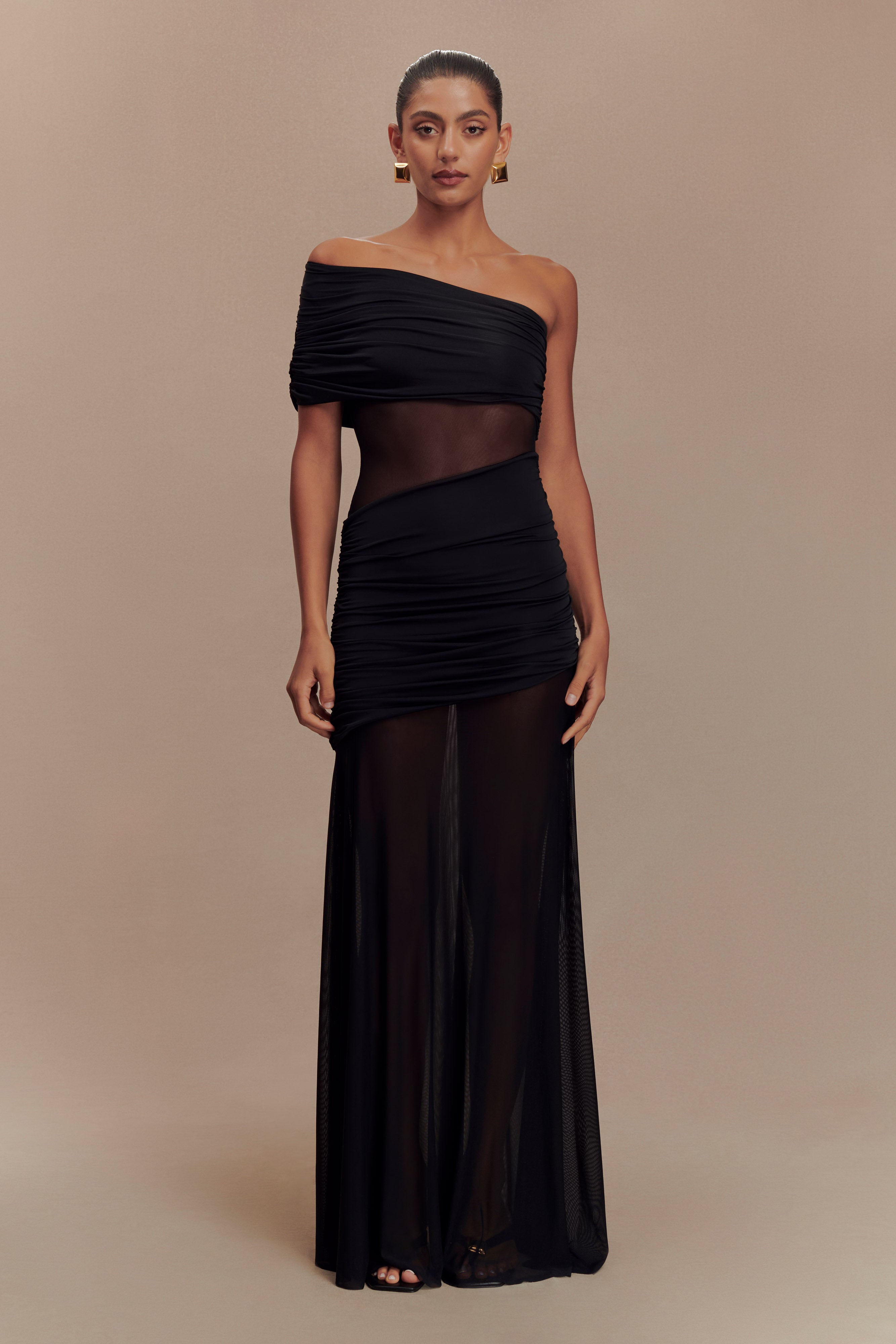 Dallas One Shoulder Maxi