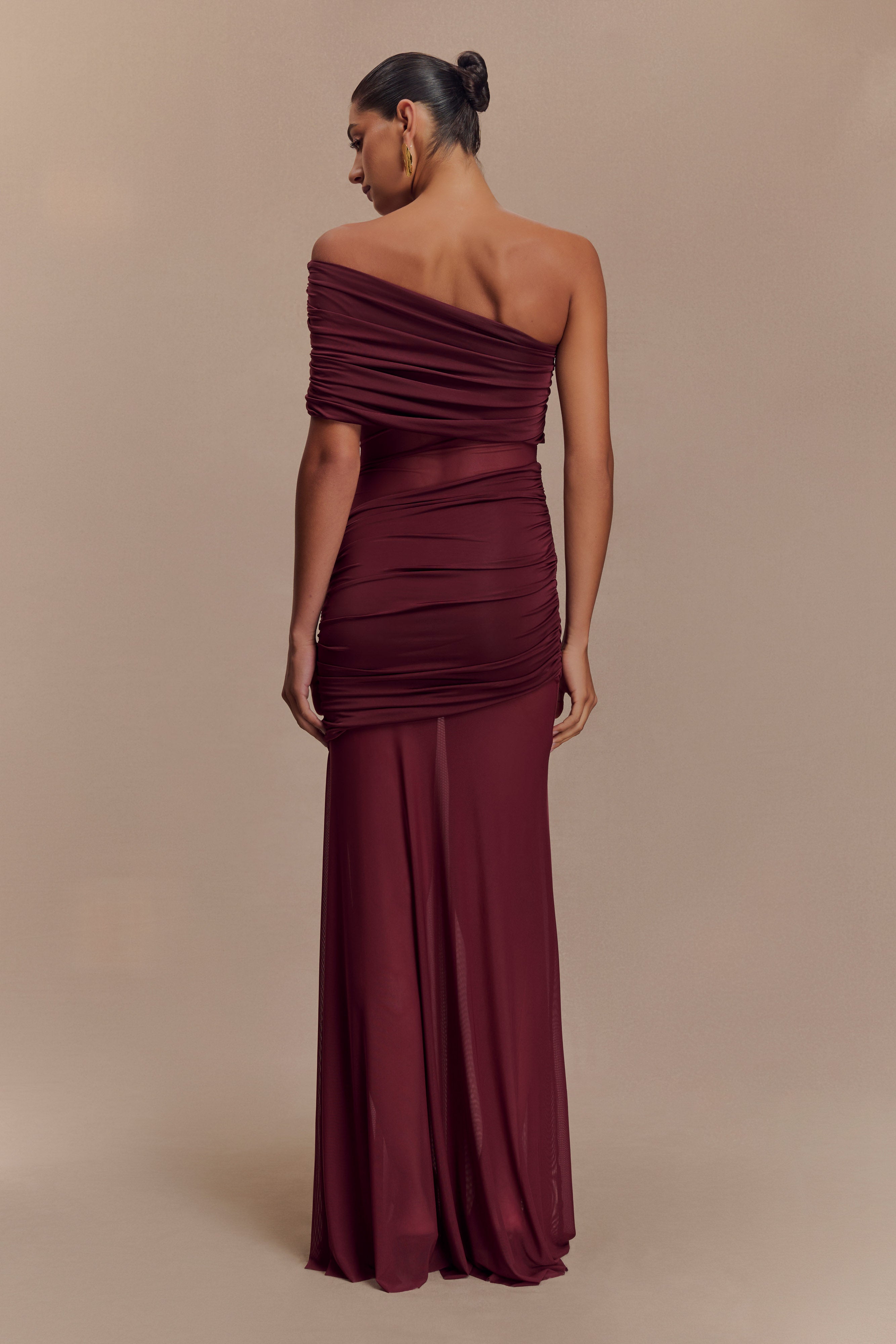 Dallas One Shoulder Maxi