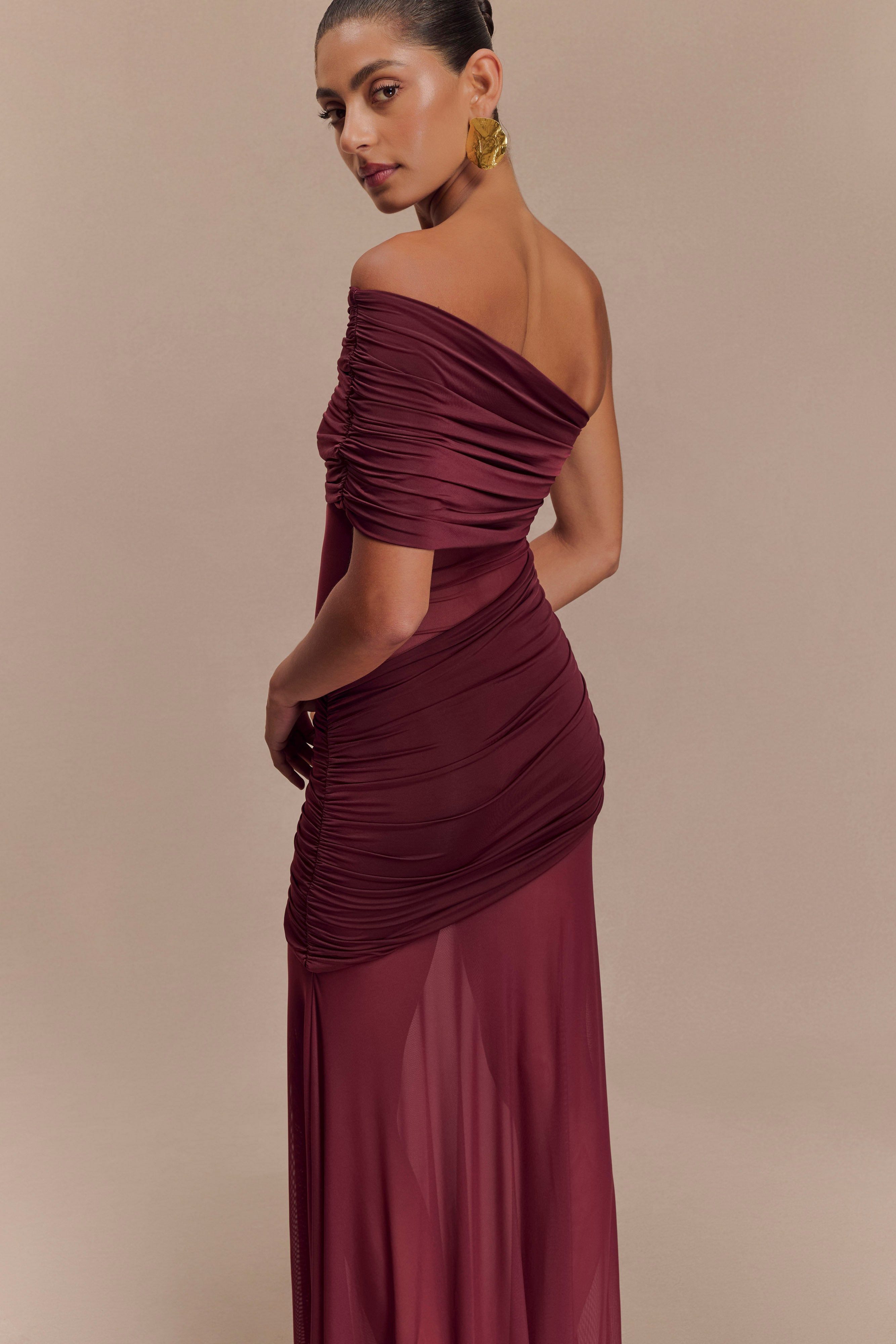 Dallas One Shoulder Maxi