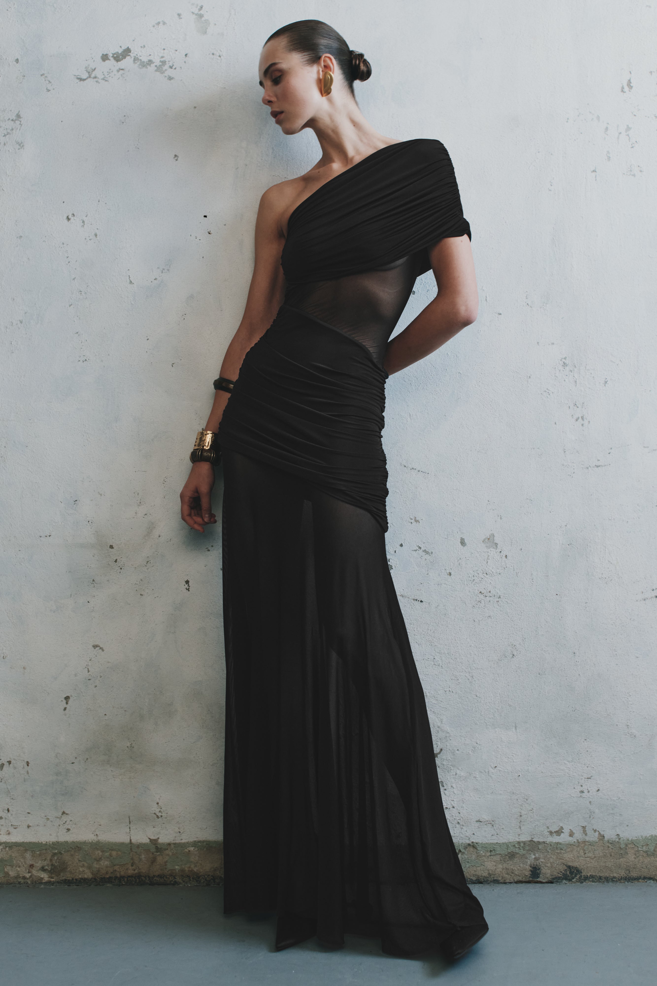 Dallas One Shoulder Maxi