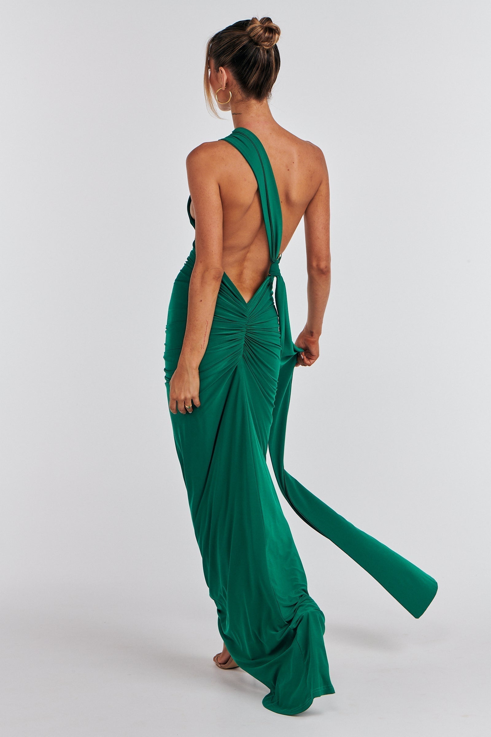Chelsey Elegant Scarf Dress