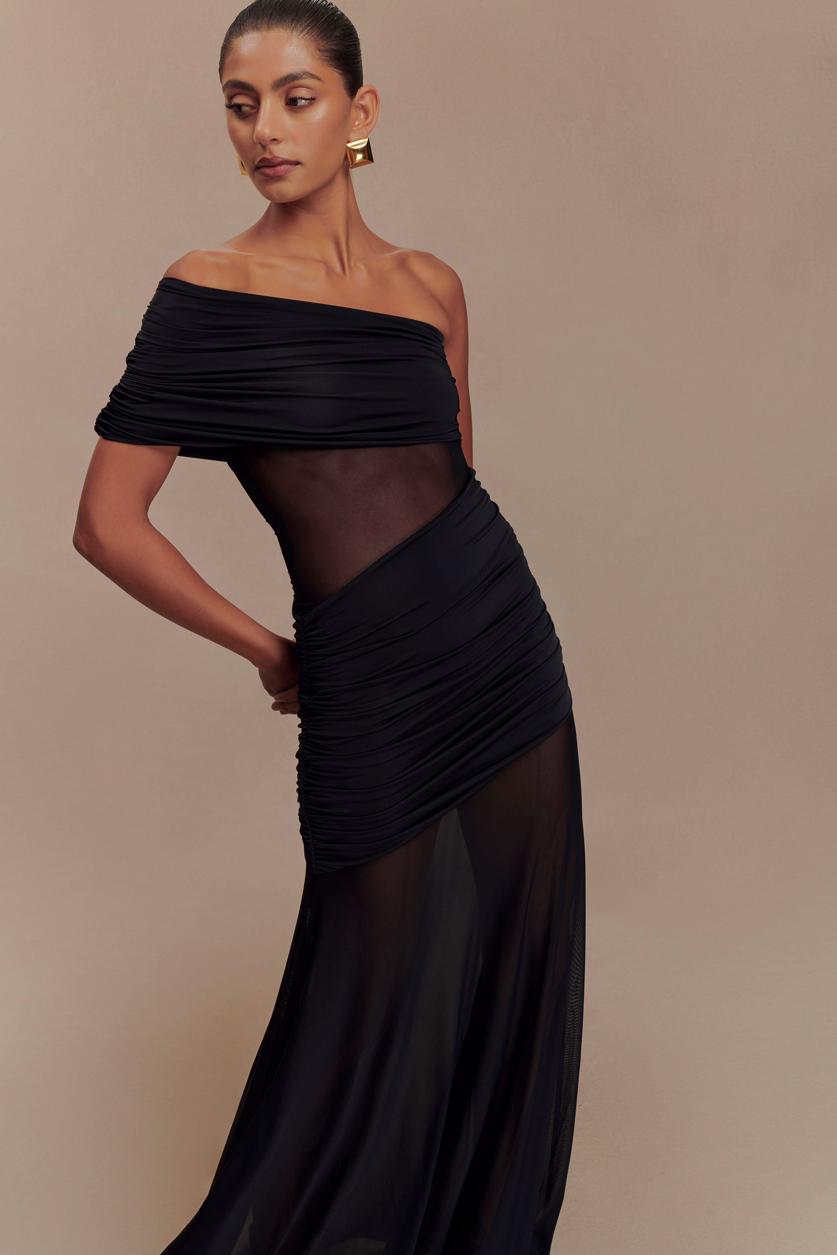Dallas One Shoulder Maxi