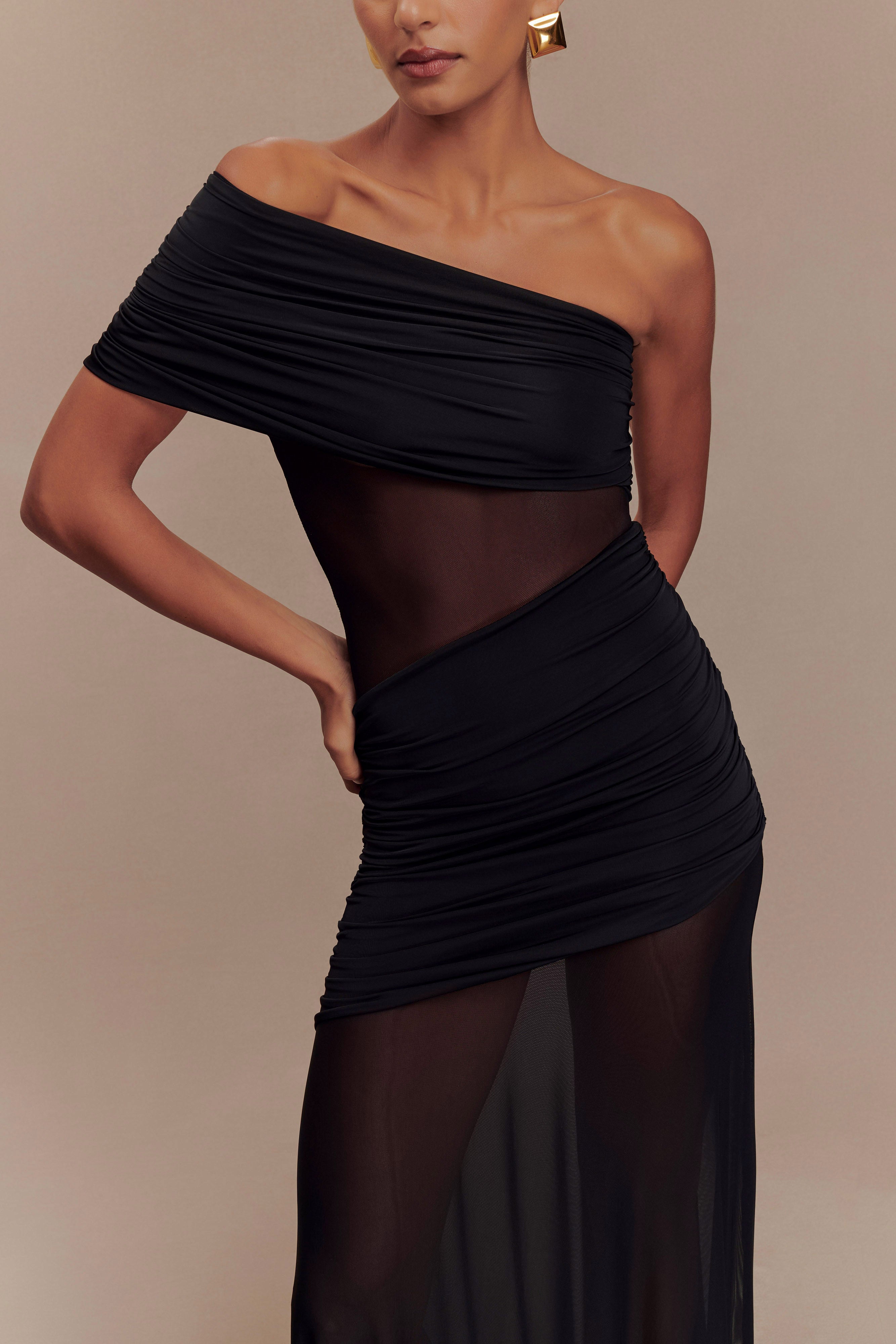 Dallas One Shoulder Maxi