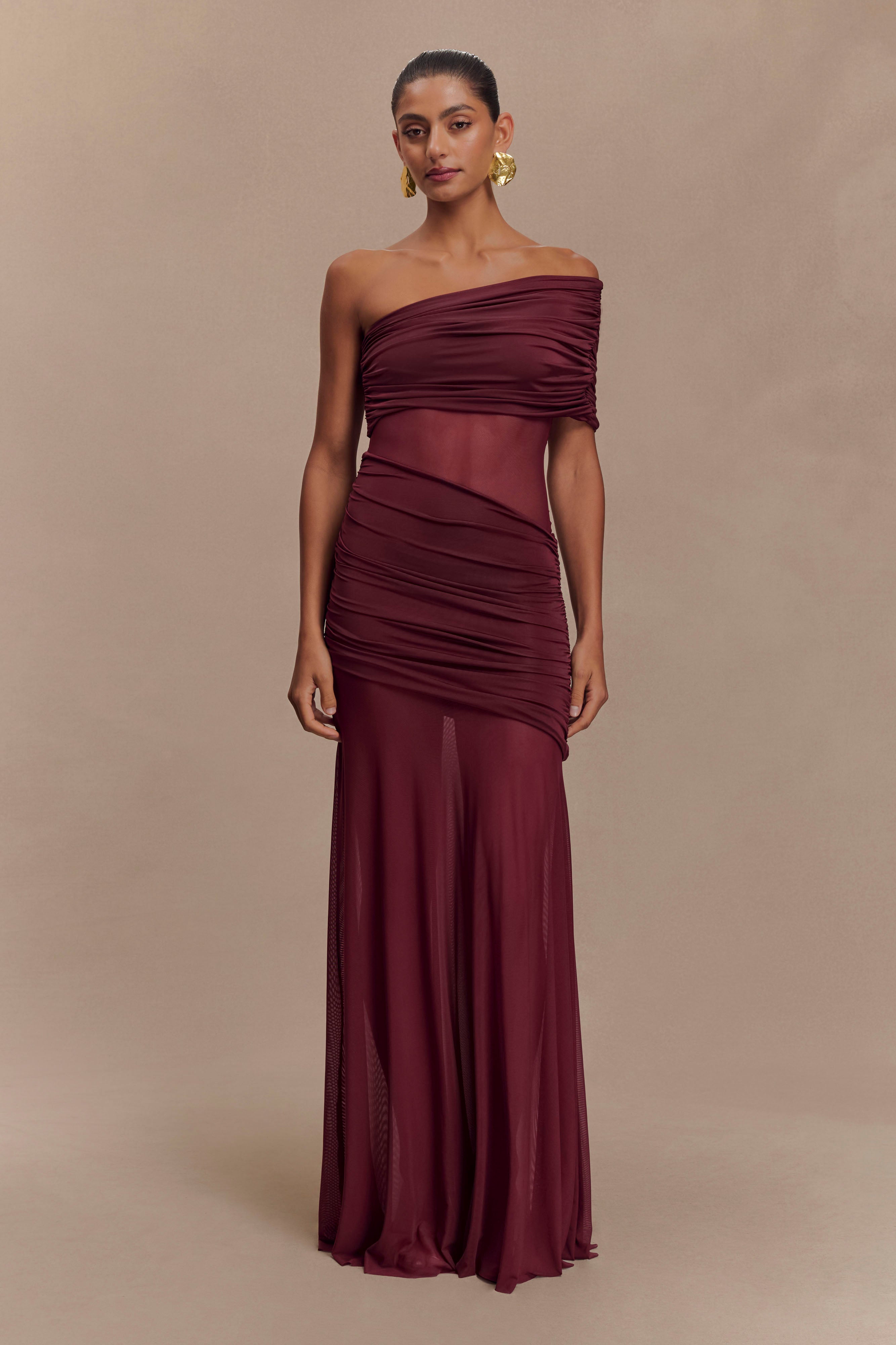 Dallas One Shoulder Maxi
