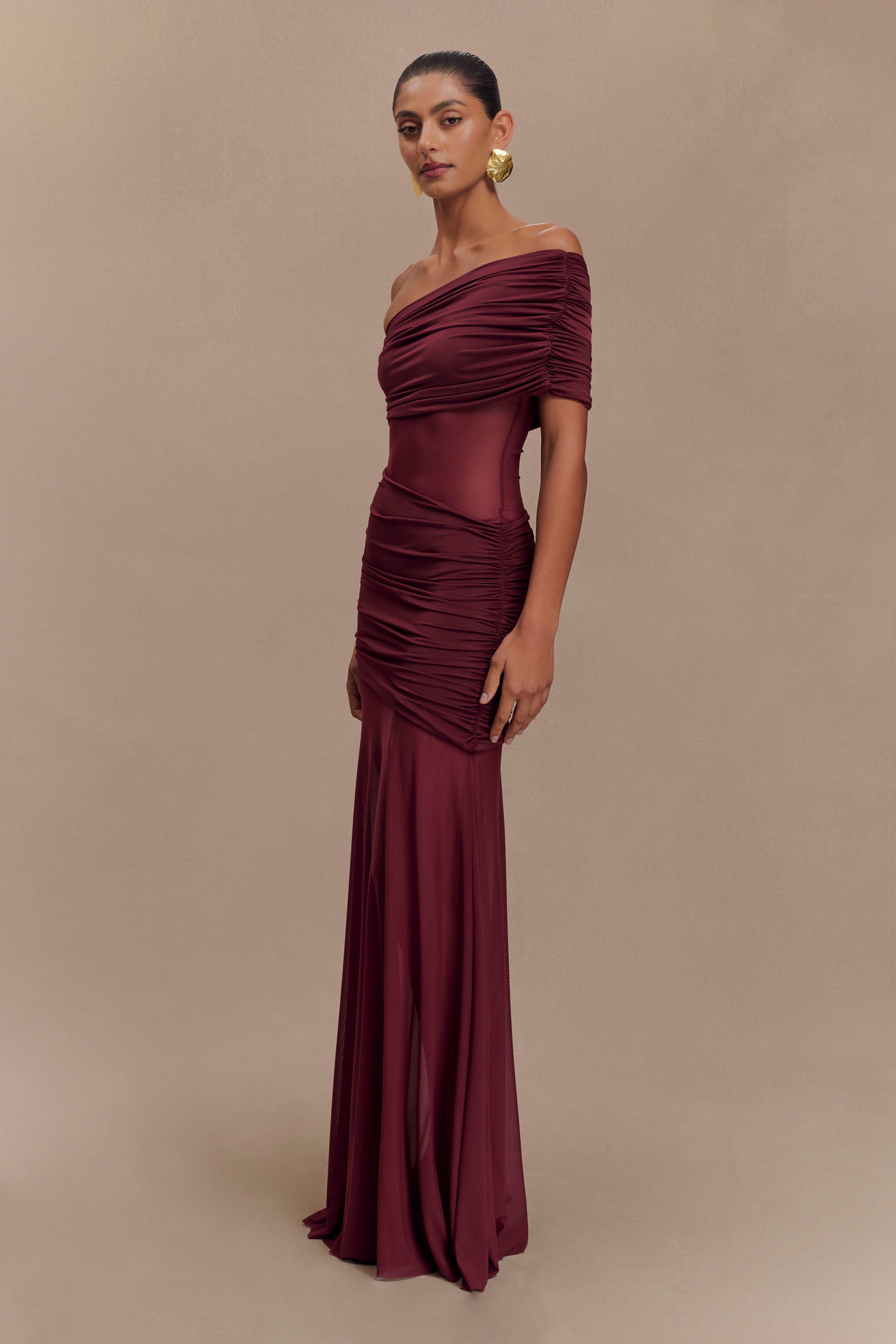Dallas One Shoulder Maxi