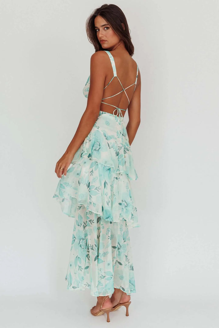 Bonava™ - Camellia Whisper Midi Dress